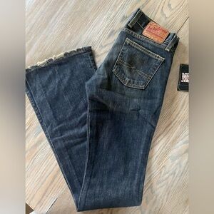 NWT Lucky Flare Low Rise Jeans! Size 0/25